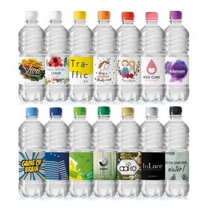 Waterflesjes bedrukken 500ml schroefdop