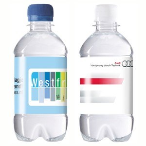 Waterflesjes bedrukken 330ml schroefdop