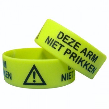 17mm Brede siliconen polsbandjes