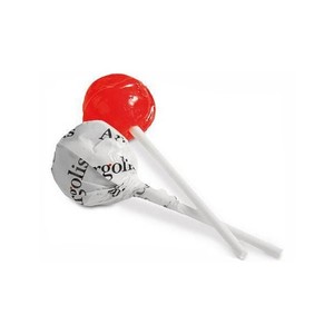 Ronde knots lolly bedrukken