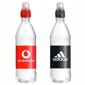 Waterflesjes gepersonaliseerd bedrukken 500ml sportdop